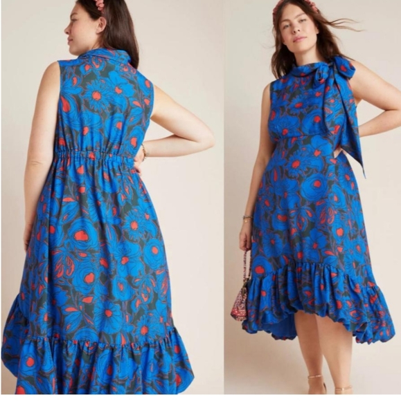 Hope for Flowers Dresses & Skirts - Evangeline Tie-Neck Midi Dress
